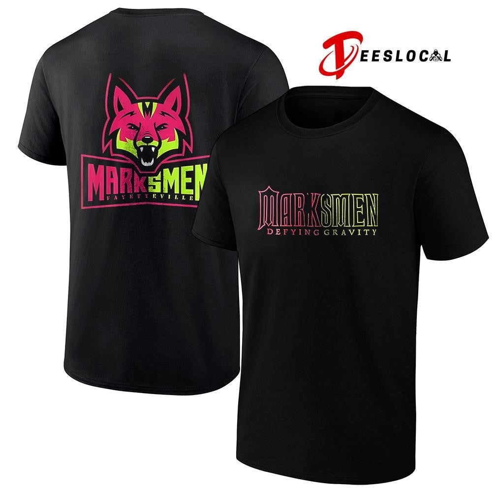 Fayetteville Marksmen defying gravity Wicked Night shirt