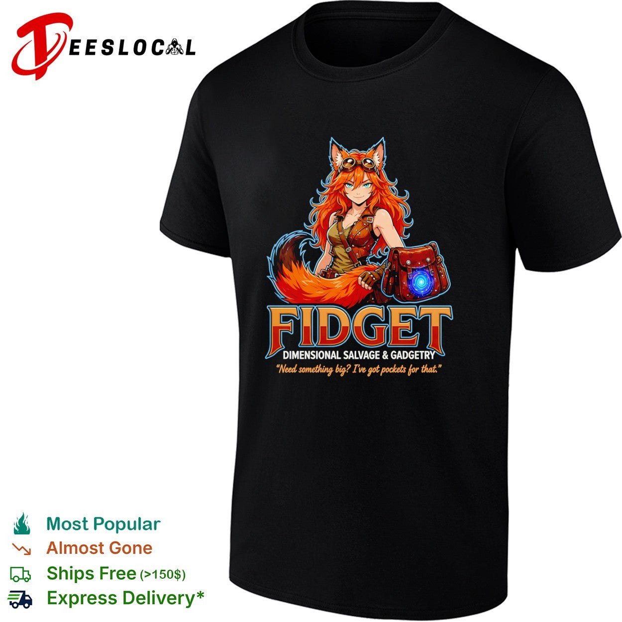 Fidget Dimensional Salvage and Gadgetry Need something big I have pockets for shirt