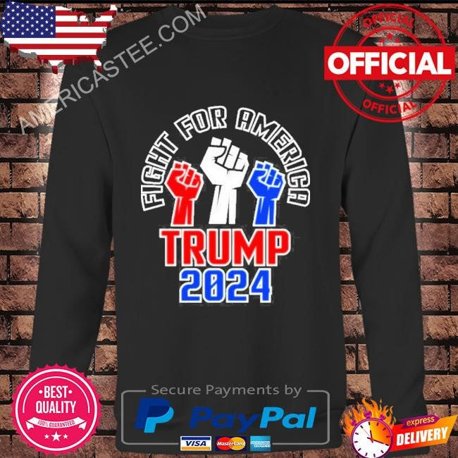 Fight For America Trump 2024 Maga Trump Assassination T-Shirt