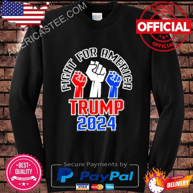 Fight For America Trump 2024 Maga Trump Assassination T-Shirt