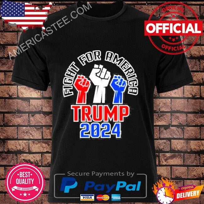 Fight For America Trump 2024 Maga Trump Assassination T-Shirt