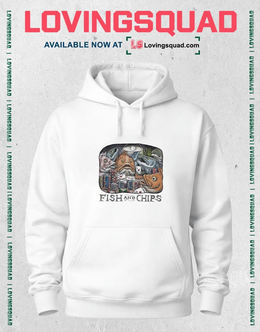 Fish And Chips Poker Shirt