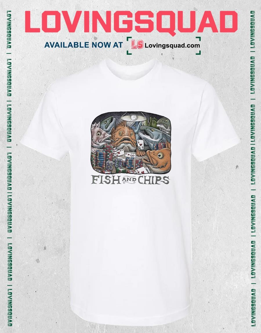 Fish And Chips Poker Shirt