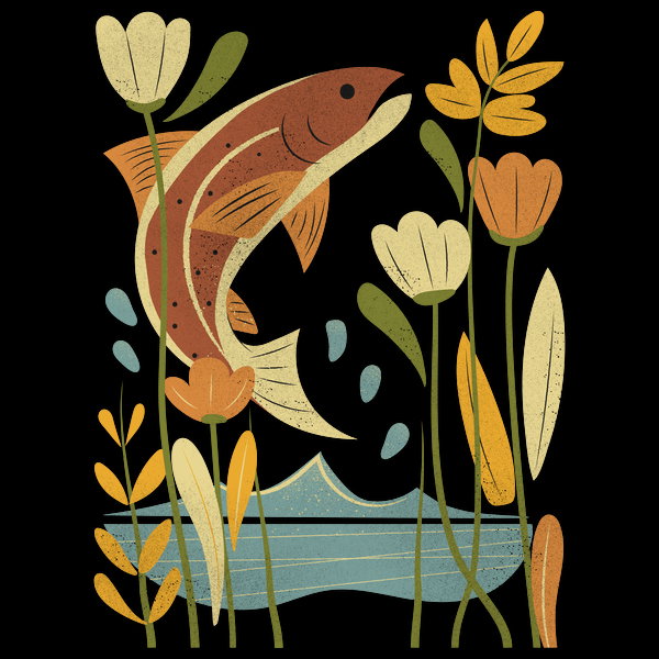 Fish Jumping Out Of The Water