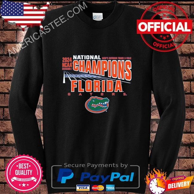 Florida Gators Blue 84 Adult 2024 NCAA Men’s Outdoor Track & Field Champions T-Shirt
