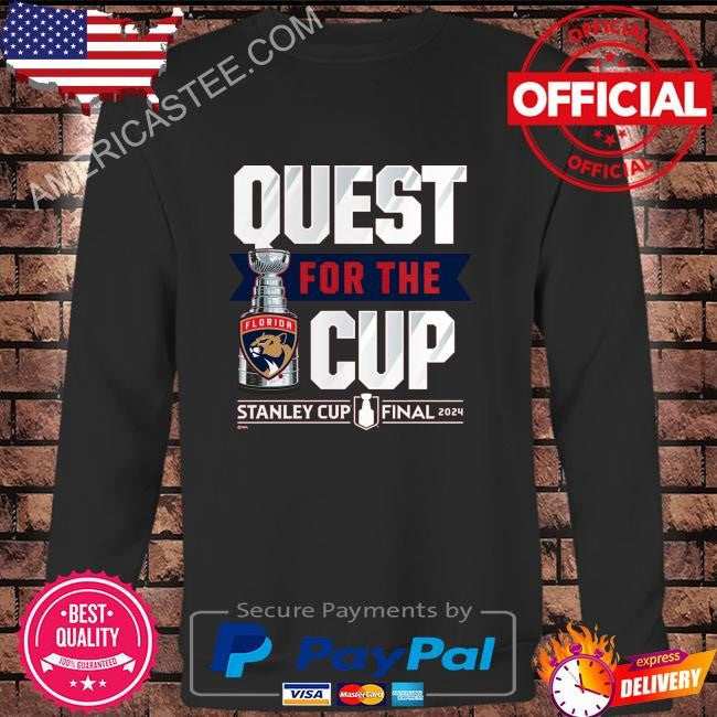 Florida Panthers Fanatics 2024 Stanley Cup Final Quest T-Shirt