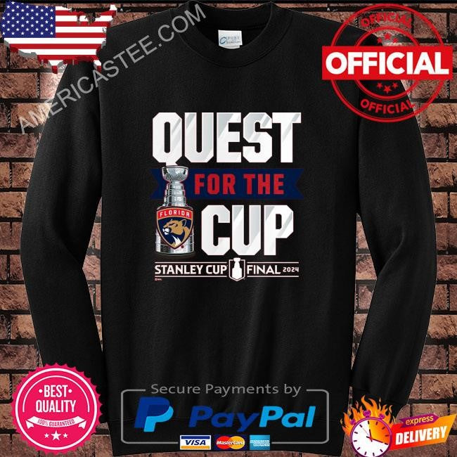 Florida Panthers Fanatics 2024 Stanley Cup Final Quest T-Shirt