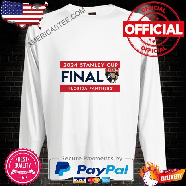 Florida panthers fanatics 2024 stanley cup final roster shirt