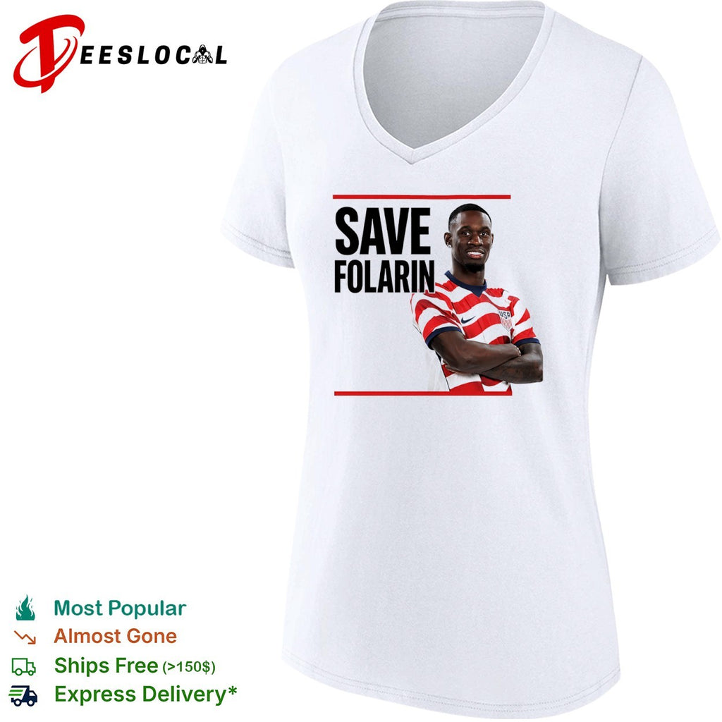 Folarin Balogun USMNT Save Folarin shirt