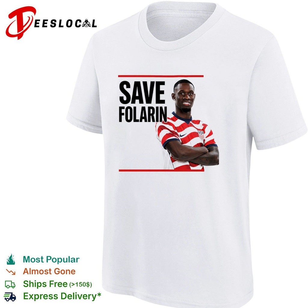 Folarin Balogun USMNT Save Folarin shirt