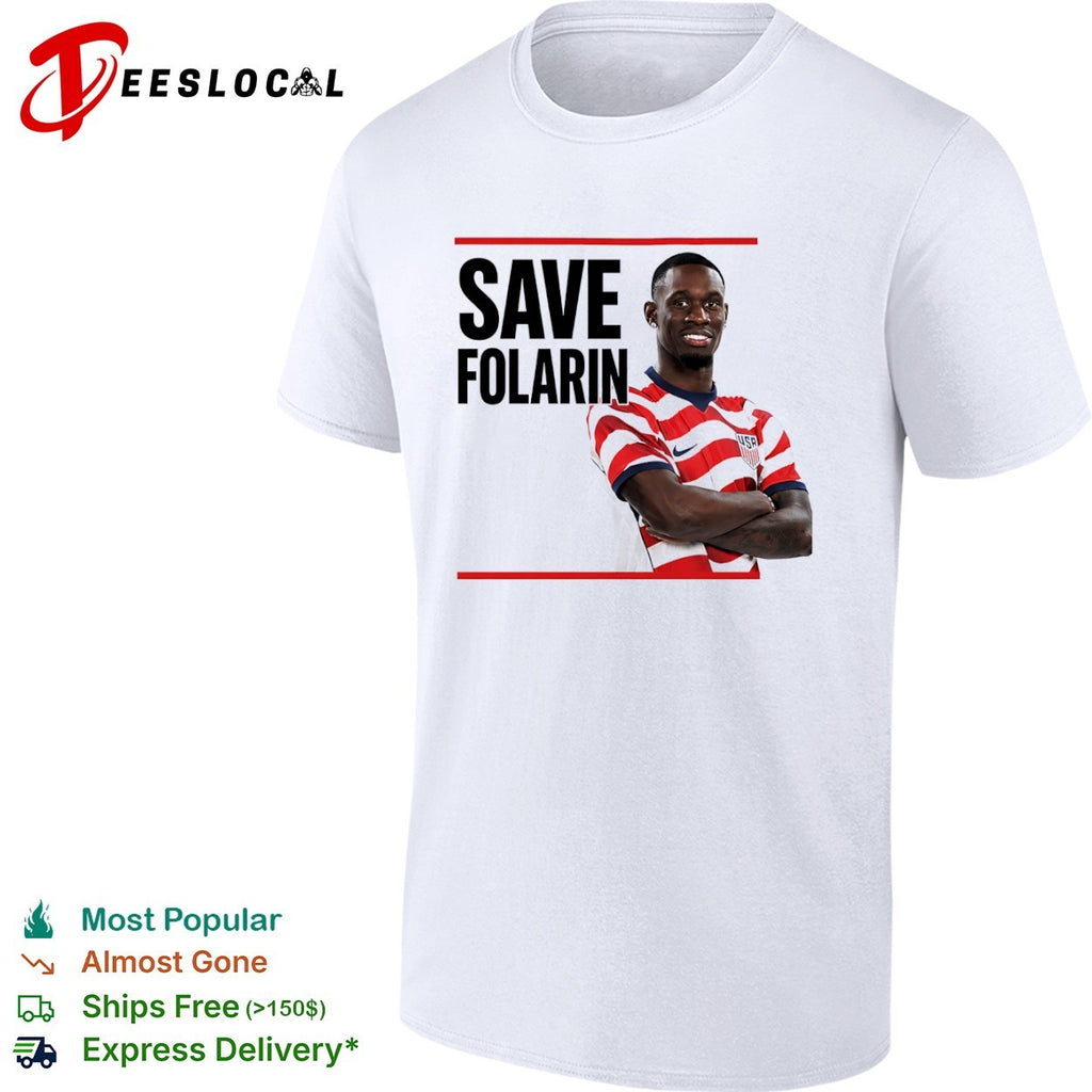 Folarin Balogun USMNT Save Folarin shirt