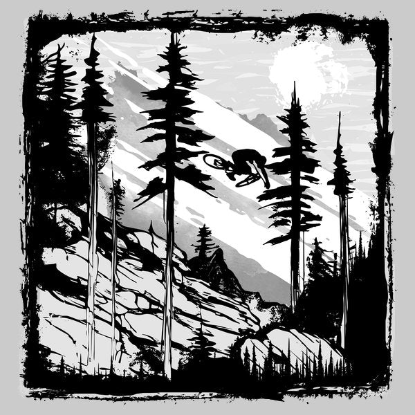 Forest Bike Art