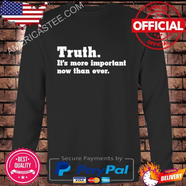 Frank ocean wearing truth it’s more important now than ever shirt