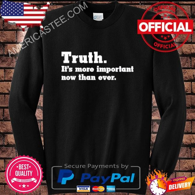 Frank ocean wearing truth it’s more important now than ever shirt