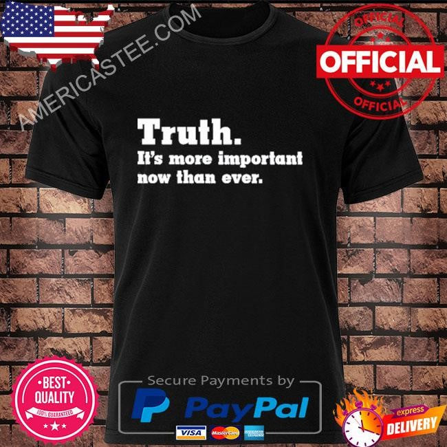Frank ocean wearing truth it’s more important now than ever shirt