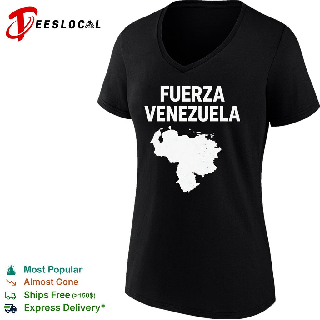 Fuerza Venezuela map shirt