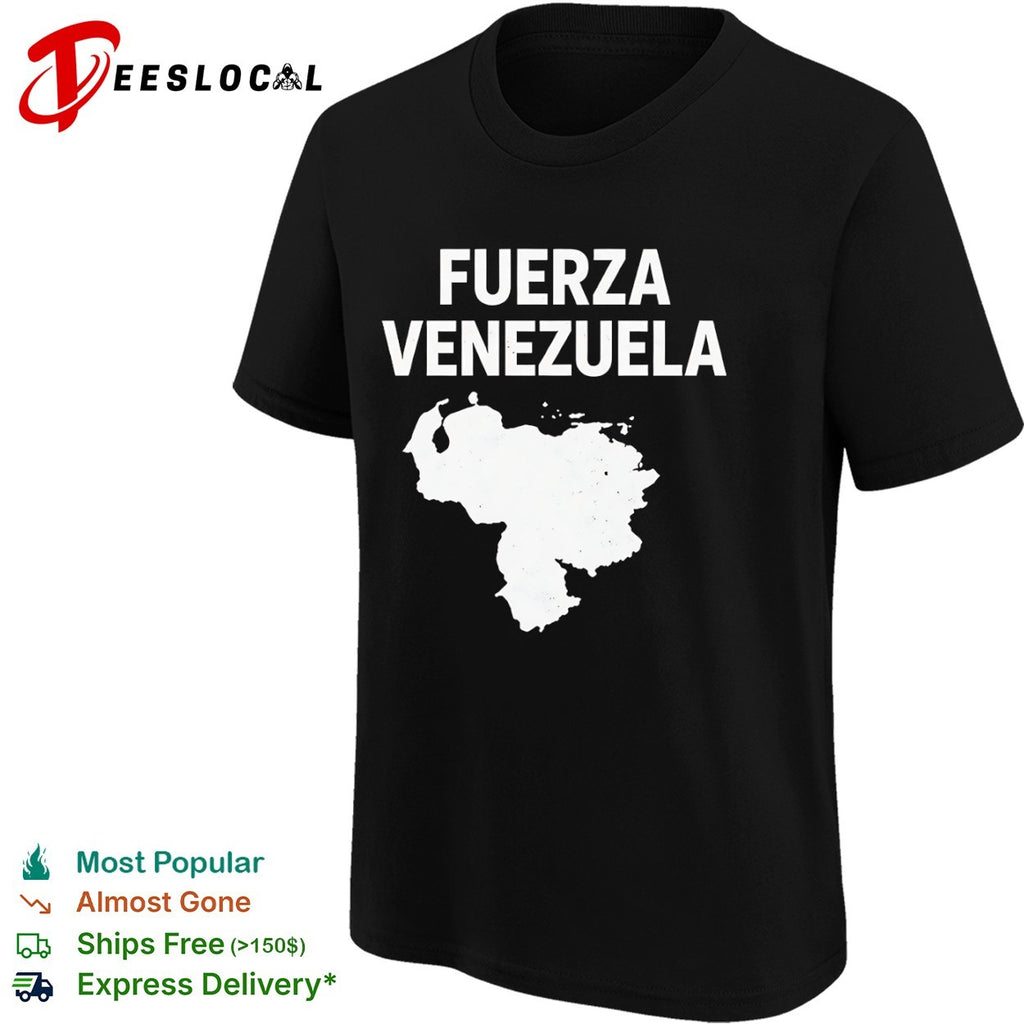 Fuerza Venezuela map shirt