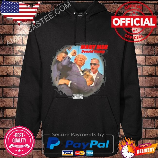 Funny Ahh Tees Many Men Donald Trump Shirt