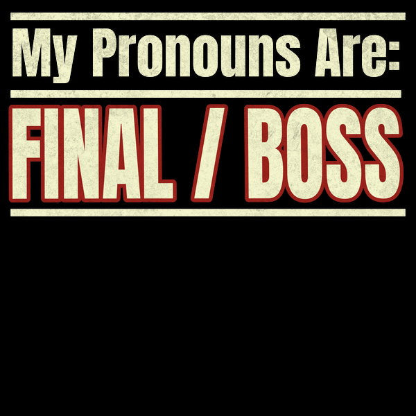 Funny Pronoun Deisgn