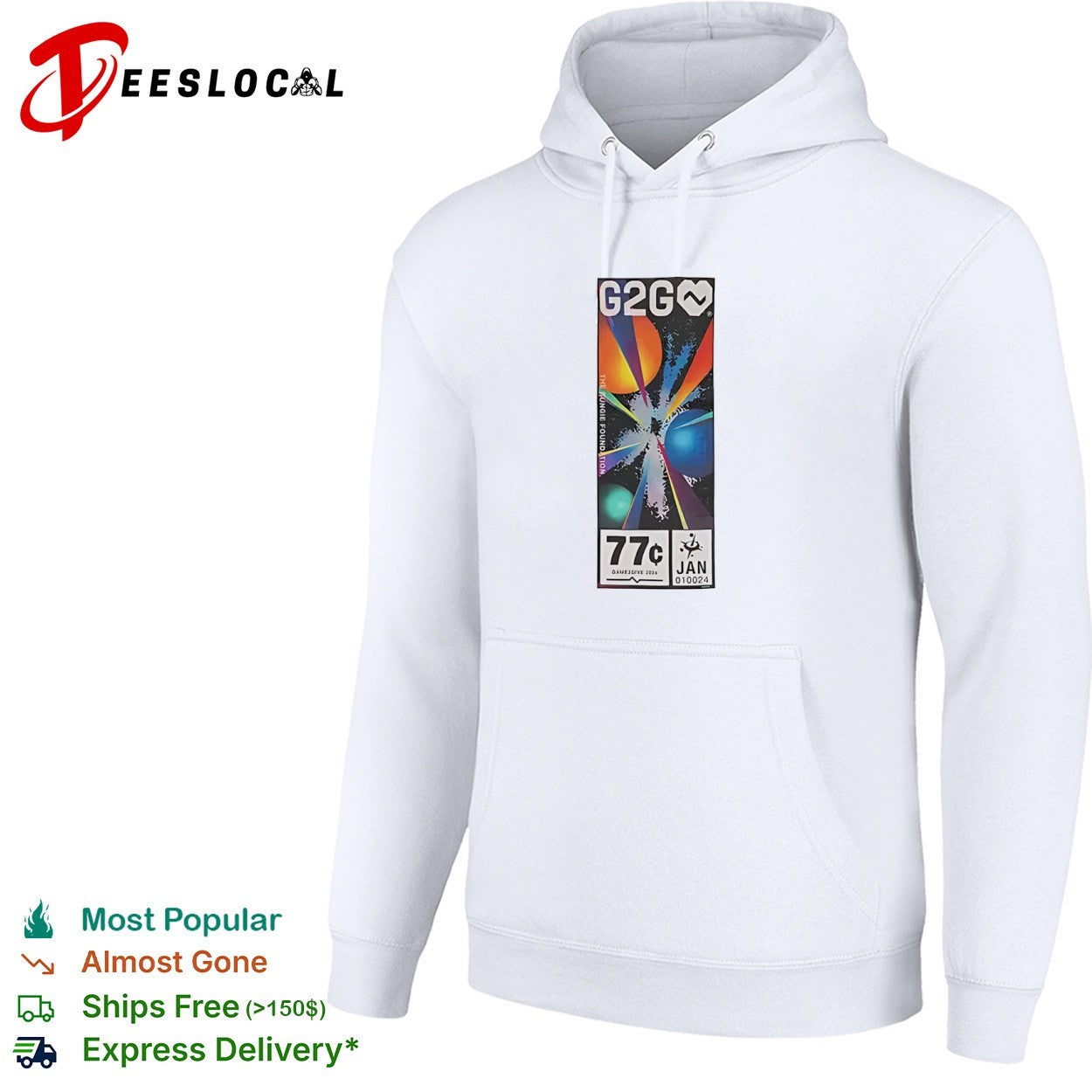 G2G The Bungie Foundation 77c Game2Give 2024 Jan 010024 Cosmic Planets shirt