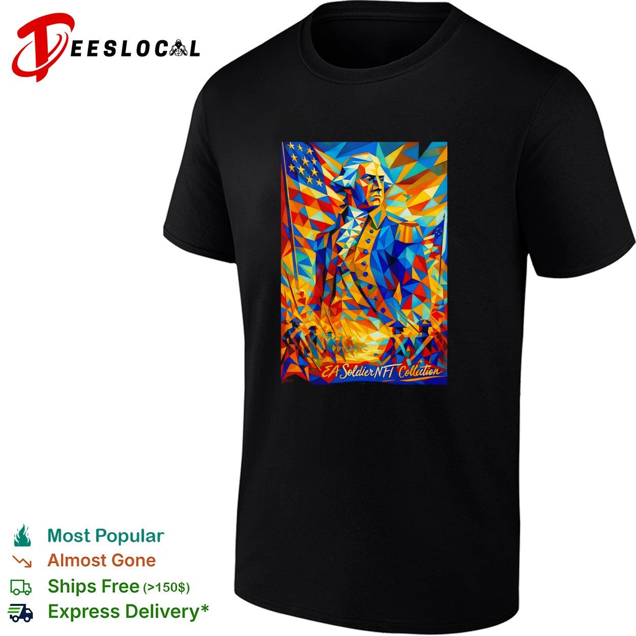 George Washington EA Soldier NFT army soldiers shirt