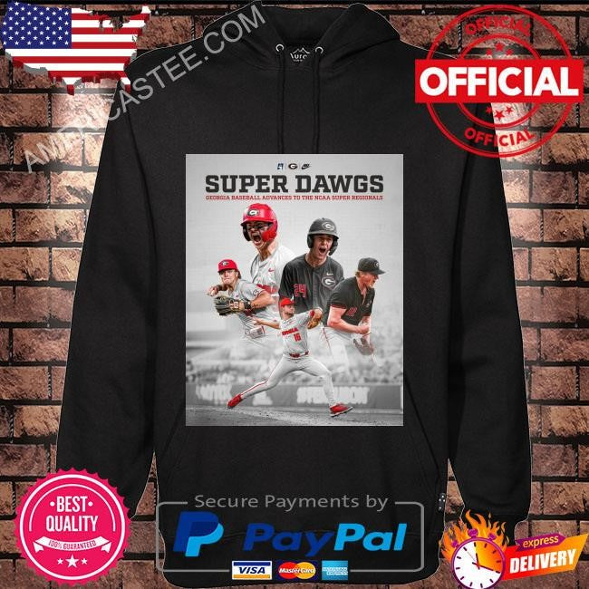 Georgia wins the ncaa athens regional and advances to super regionals shirt