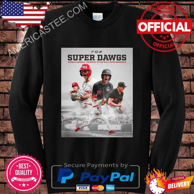 Georgia wins the ncaa athens regional and advances to super regionals shirt