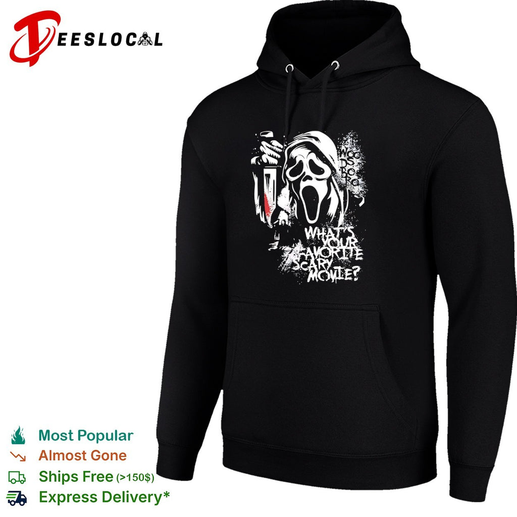 Ghostface Woodsboro What Is Your Favorite Scary Movie Horror Film shirt