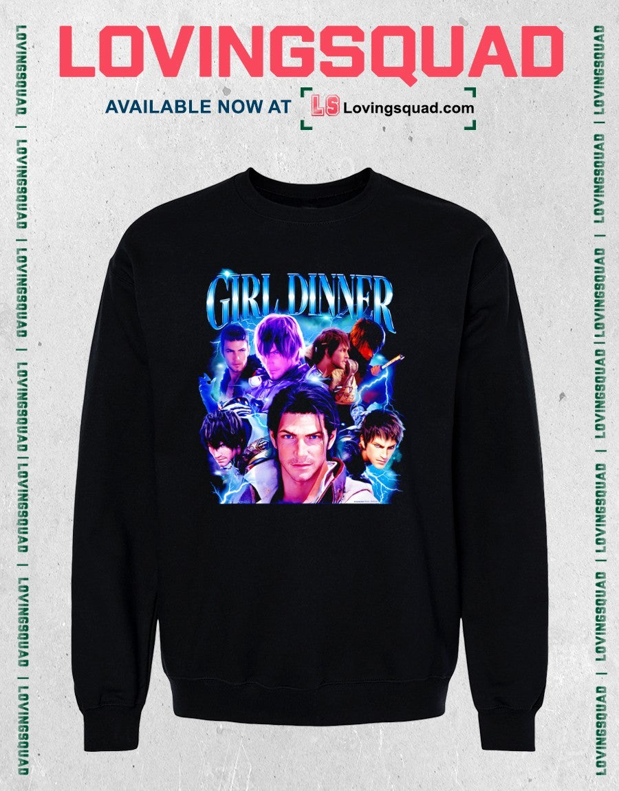 Girl Dinner Video Game Final Fantasy XV shirt