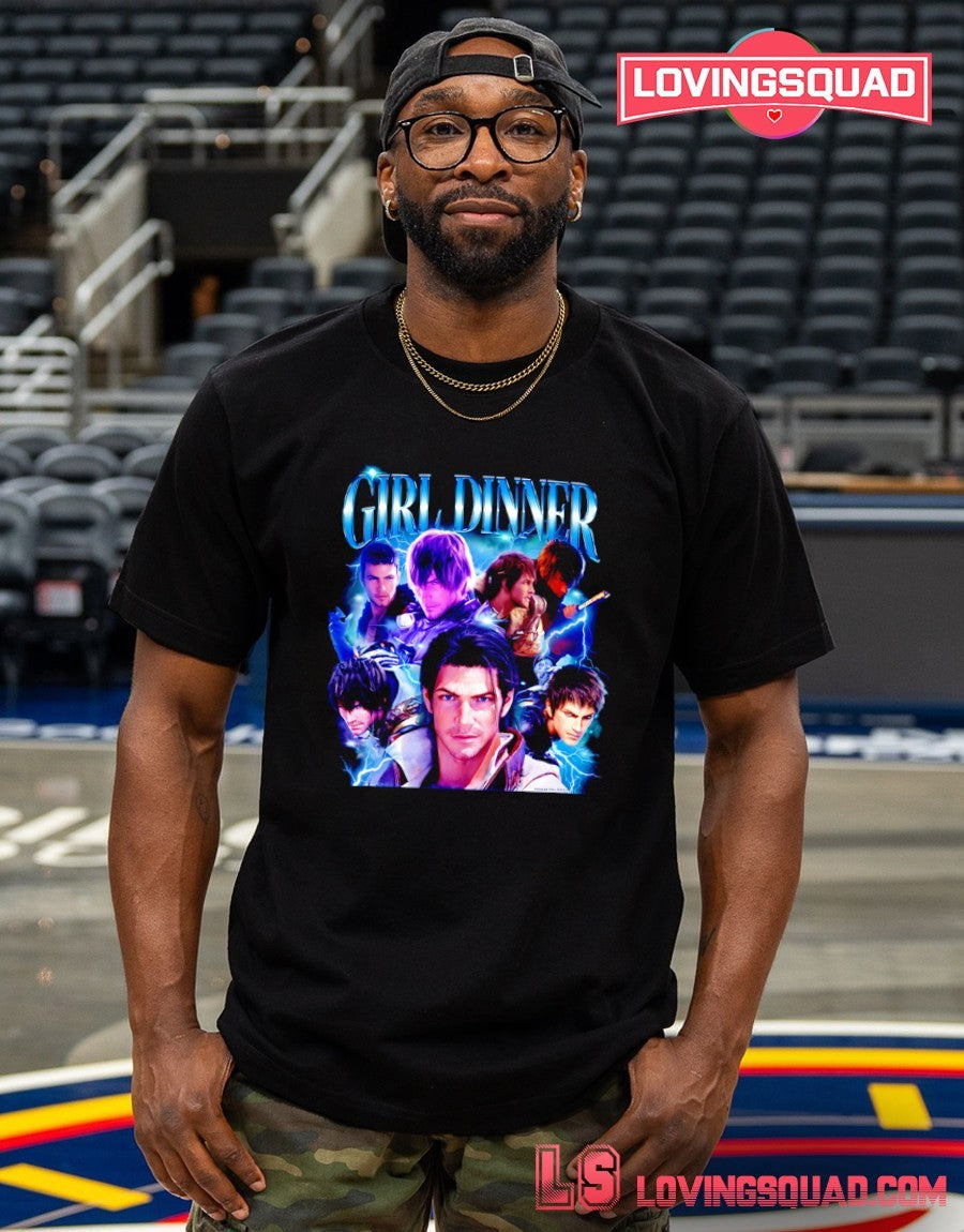 Girl Dinner Video Game Final Fantasy XV shirt