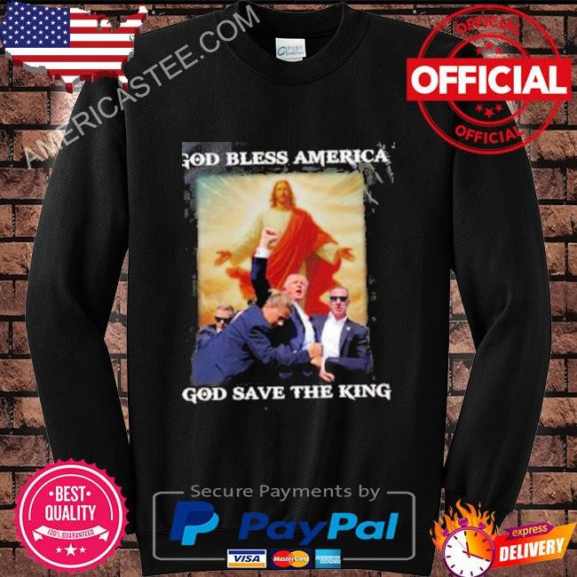 God save the king shirt Trump shirt never surrender shirt
