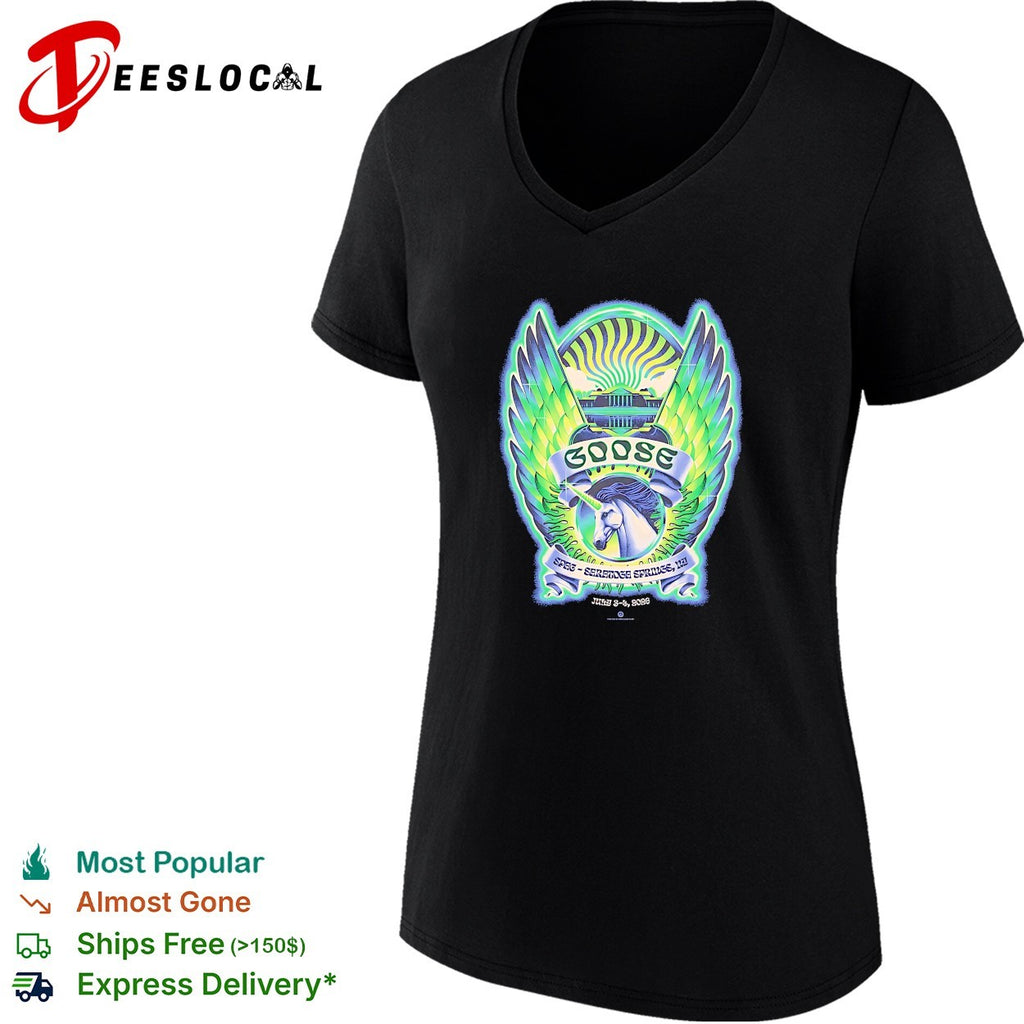 Goose The Band Saratoga Springs New York On July 3 And 4 2026 shirt