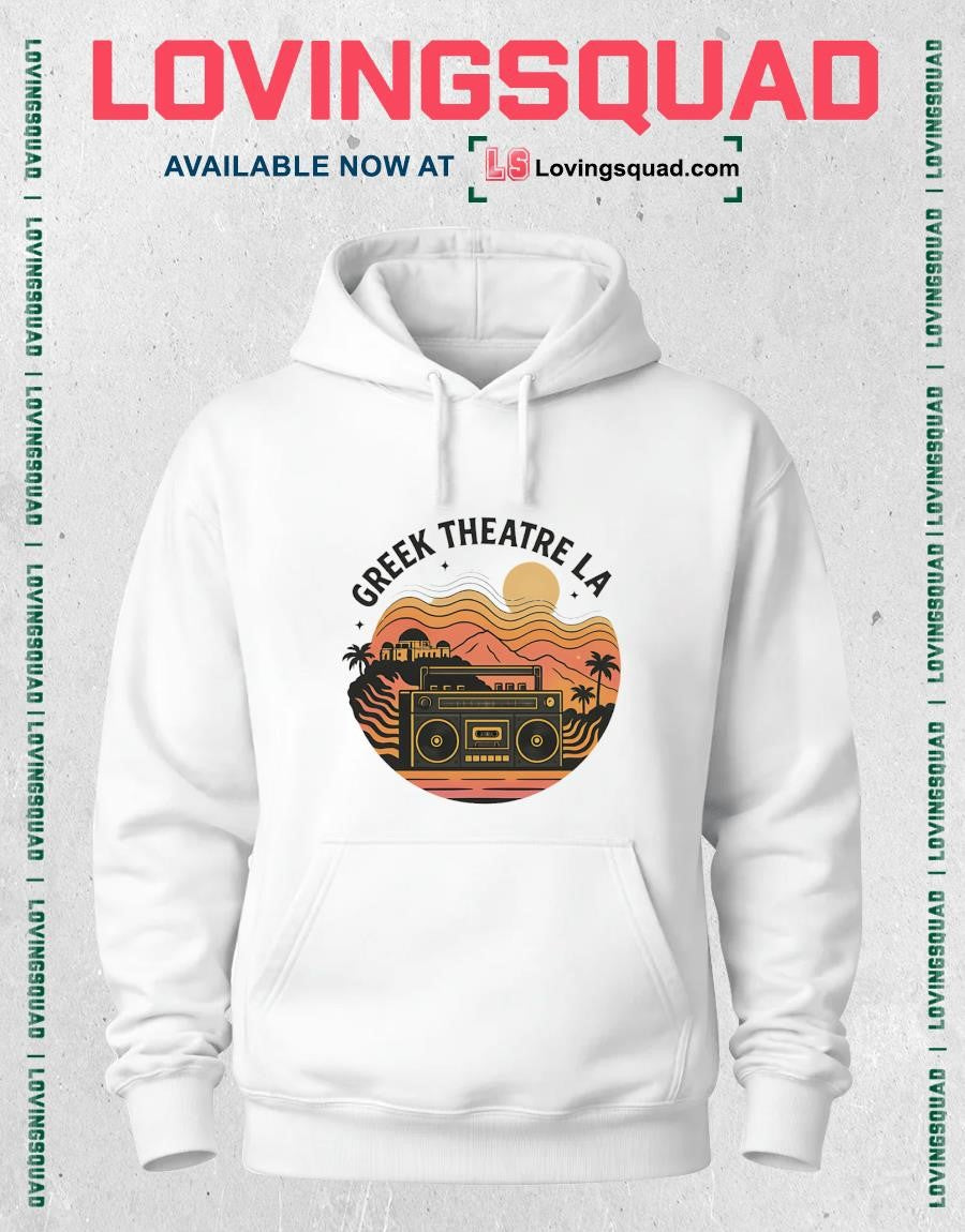 Greek Theatre LA Ghetto blaster shirt