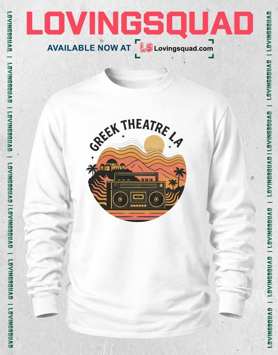 Greek Theatre LA Ghetto blaster shirt
