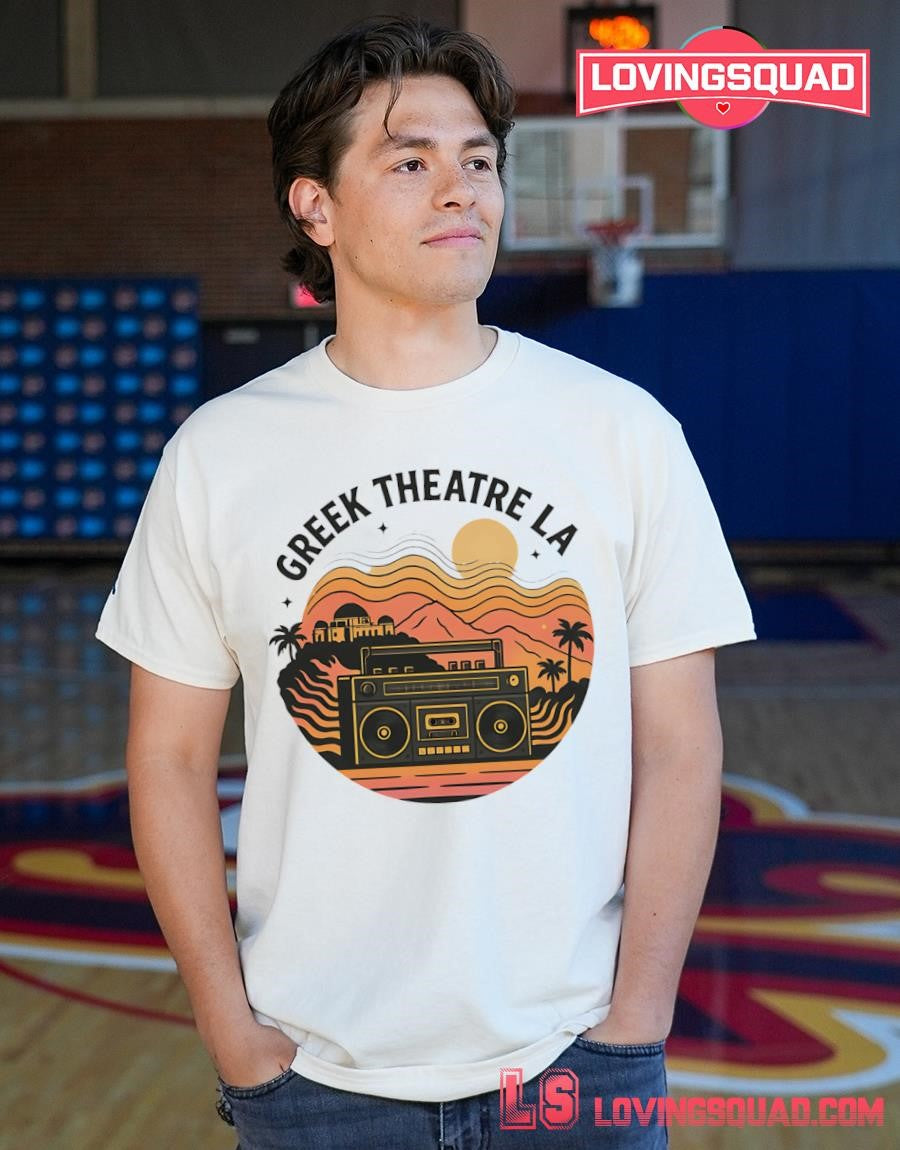 Greek Theatre LA Ghetto blaster shirt