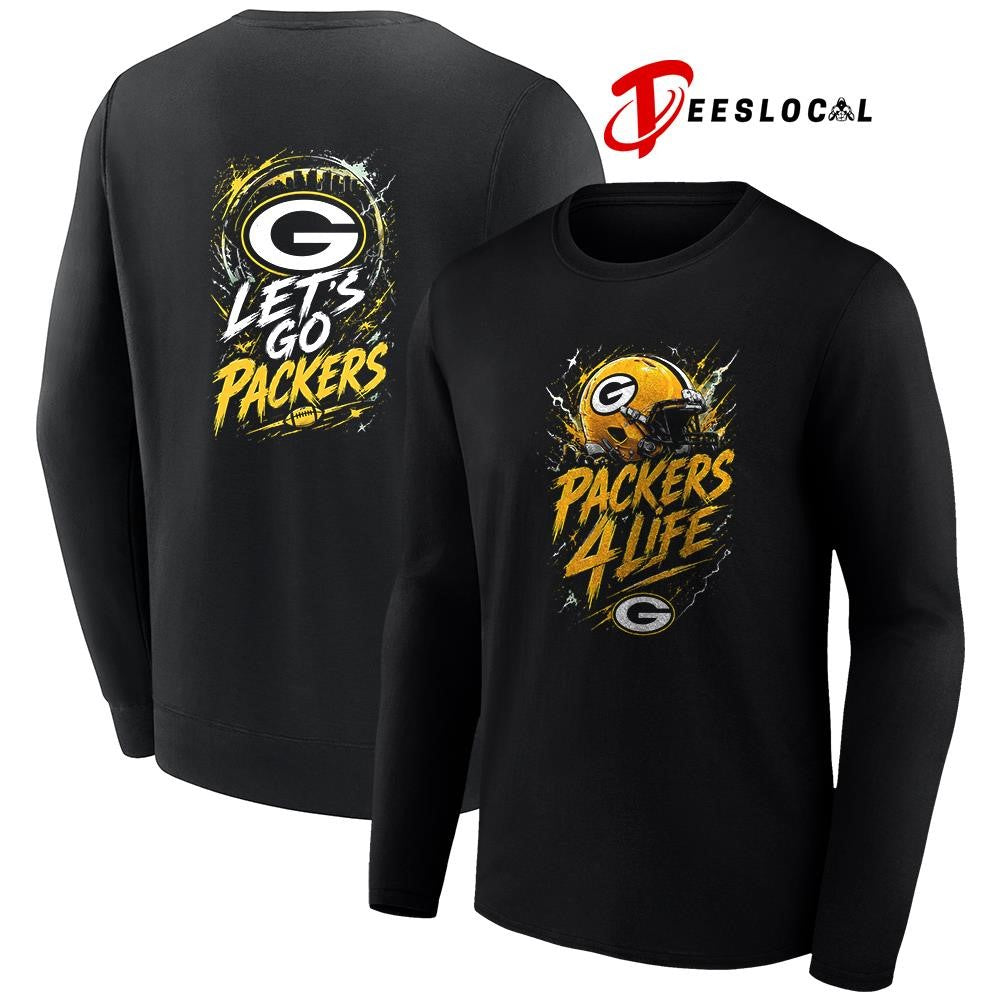 Green Bay Packers x fan 4 life graphic shirt