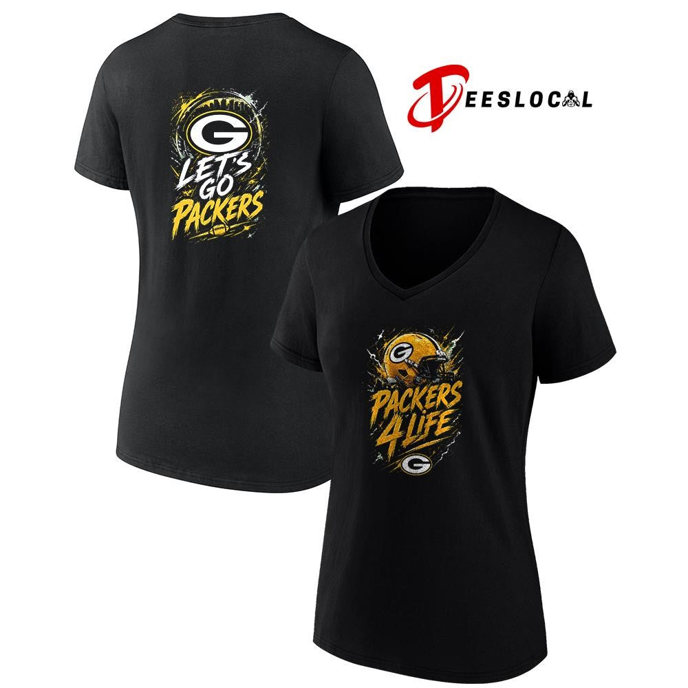 Green Bay Packers x fan 4 life graphic shirt