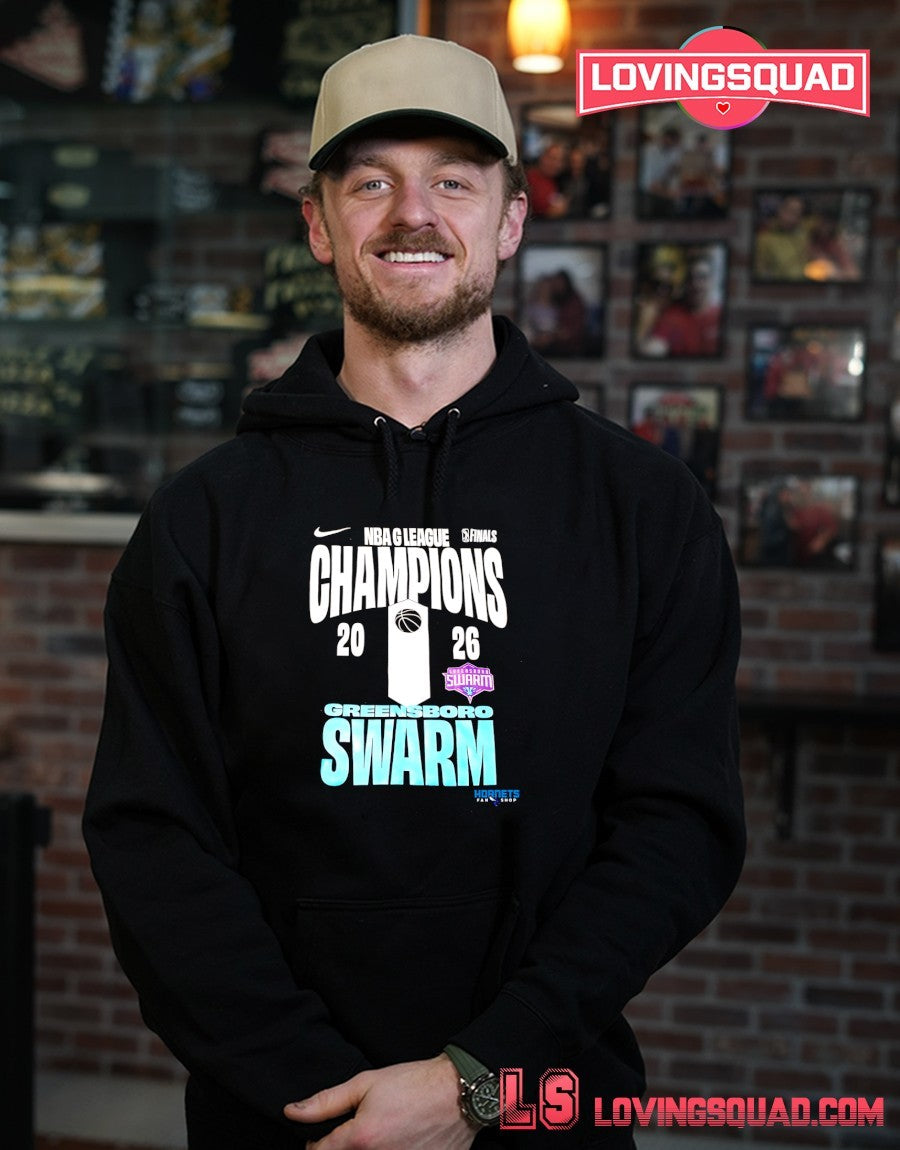 Greensboro Swarm 2026 NBA G League Champions shirt