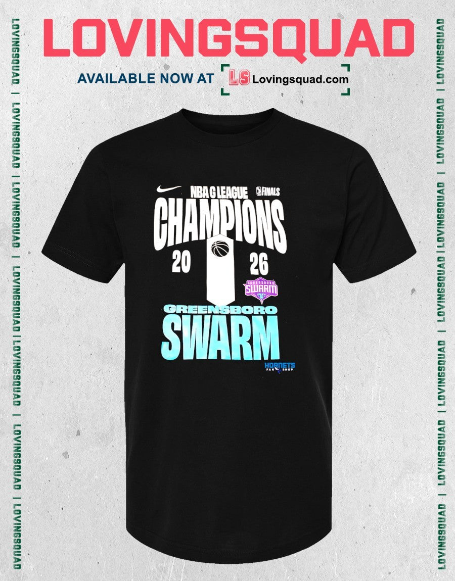 Greensboro Swarm 2026 NBA G League Champions shirt