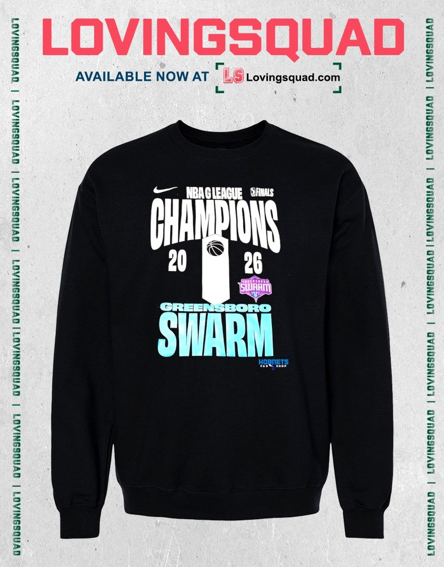 Greensboro Swarm 2026 NBA G League Champions shirt