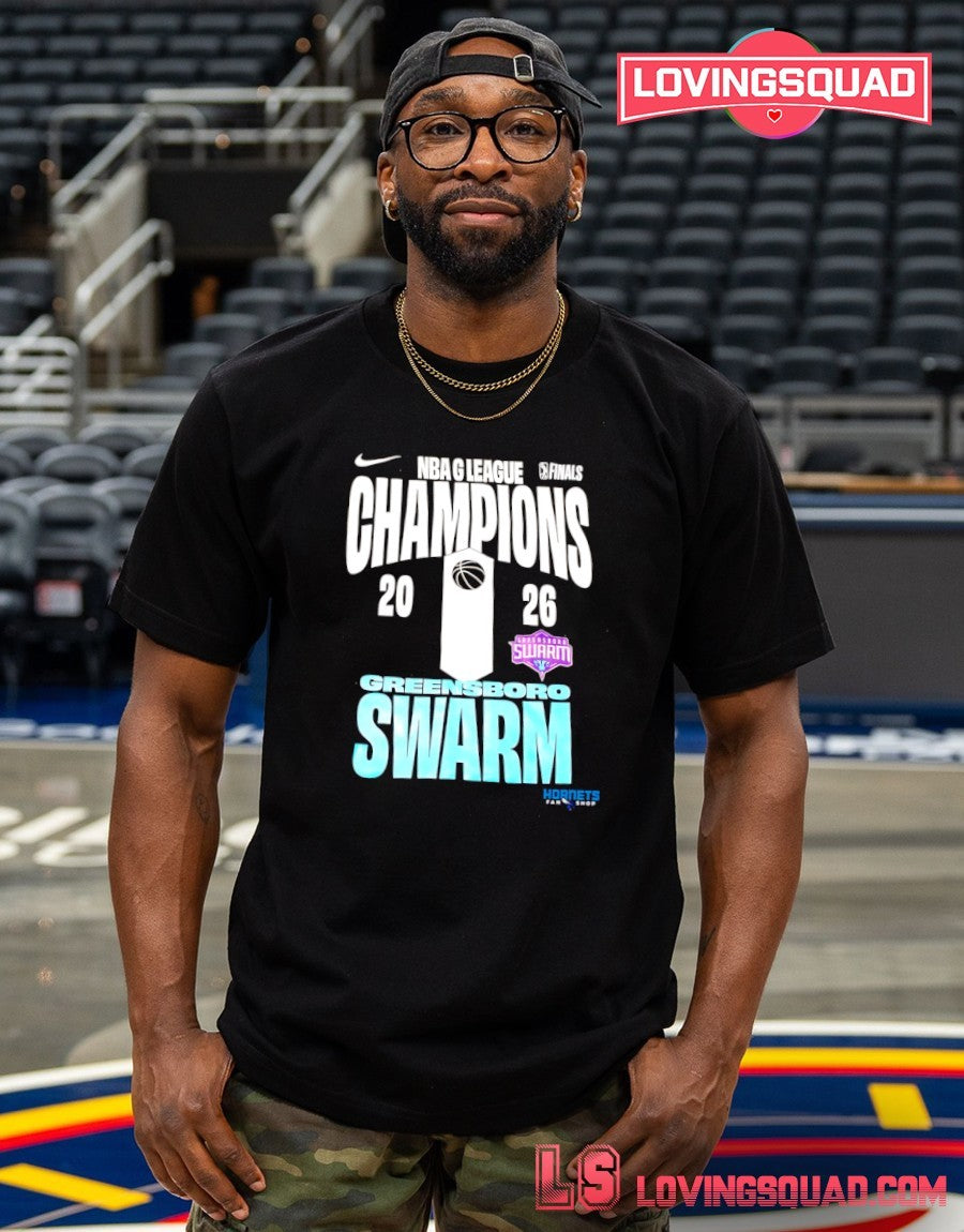 Greensboro Swarm 2026 NBA G League Champions shirt