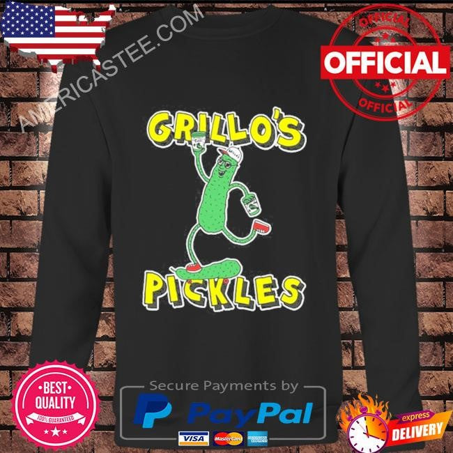 Grillo’s Pickles Store Mike Lottie X Grillo’s Pickle Man Skate Shirt