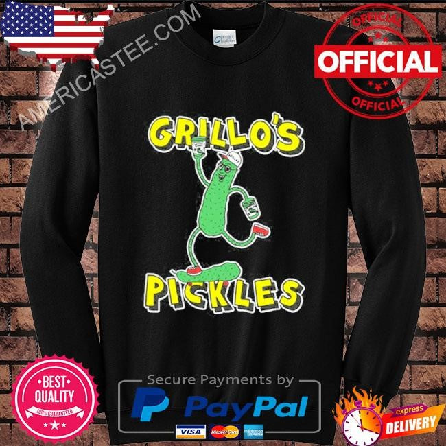 Grillo’s Pickles Store Mike Lottie X Grillo’s Pickle Man Skate Shirt