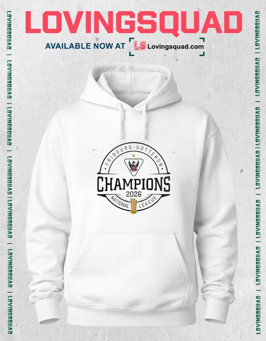 HC Fribourg-Gottéron Schweizer Meister 2026 National League Champions Shirt