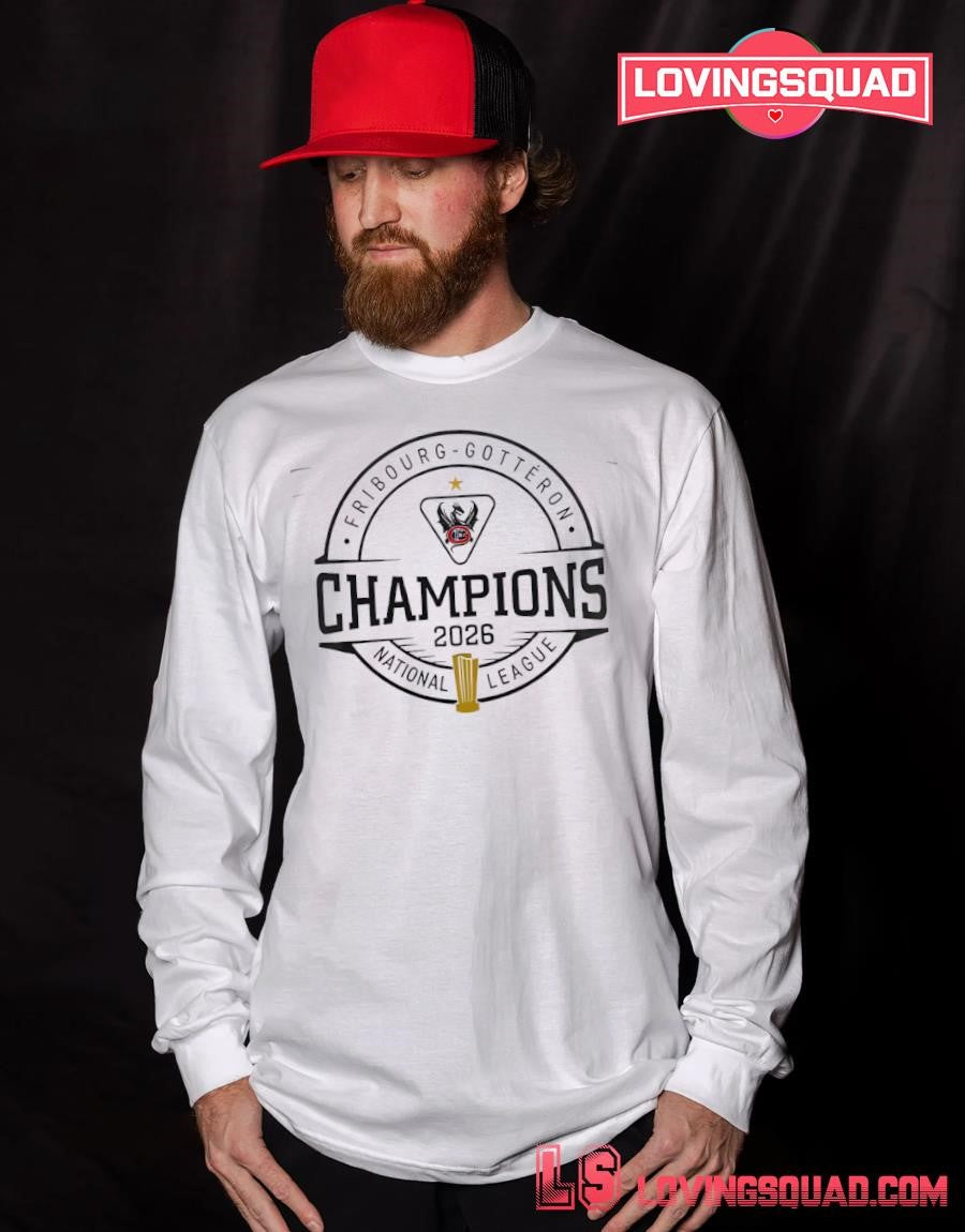 HC Fribourg-Gottéron Schweizer Meister 2026 National League Champions Shirt