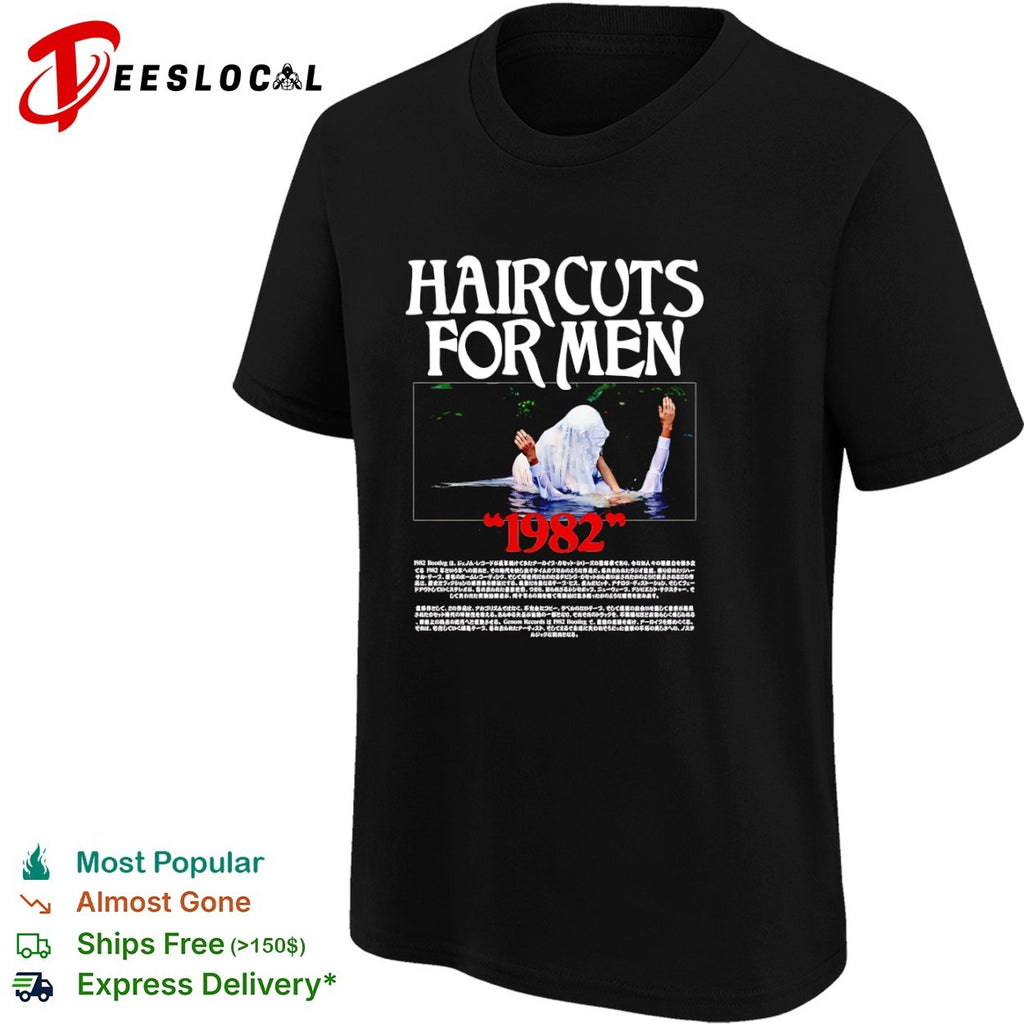 Haircuts for Men 1982 water album shirt