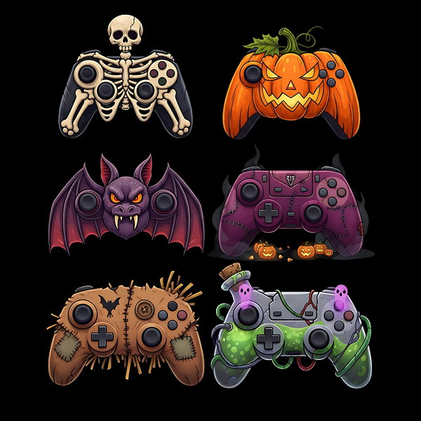 Halloween Monster Gaming Controller