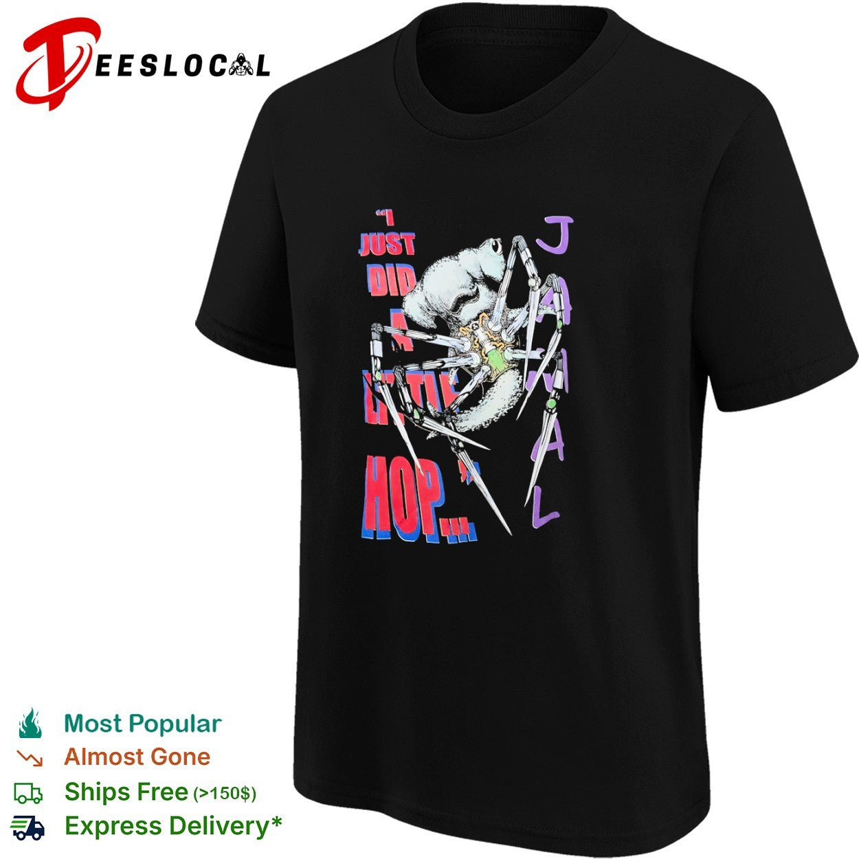 Hammerhead shark mechanical spider creature shirt