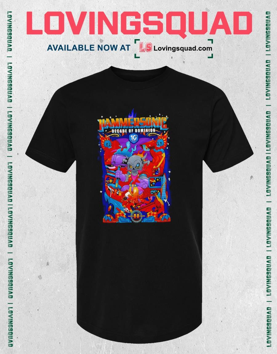 Hammersonic 2026 Decade of Dominion Shirt