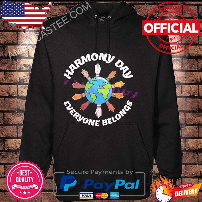 Harmony day everyone belongs shirt